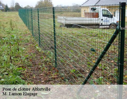 Pose de cloture alfortville-94140 M. Lamon Elagage