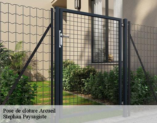 Pose de cloture  arcueil-94110 Stephan Paysagiste