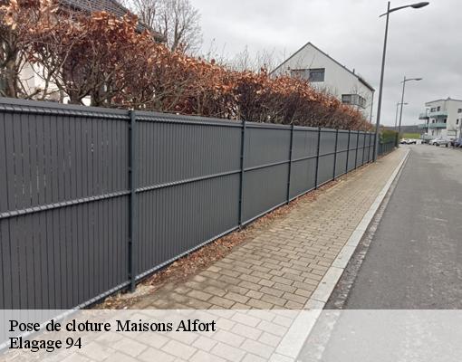 Pose de cloture  94700