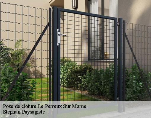 Pose de cloture le-perreux-sur-marne-94170 Stephan Paysagiste