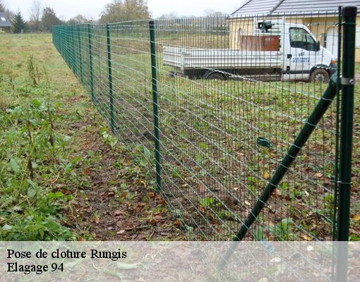 Pose de cloture  rungis-94150 Elagage 94