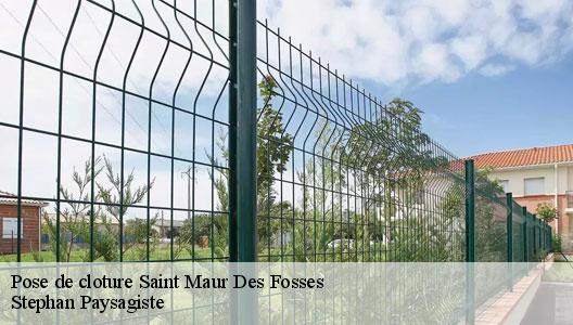 Pose de cloture  94100