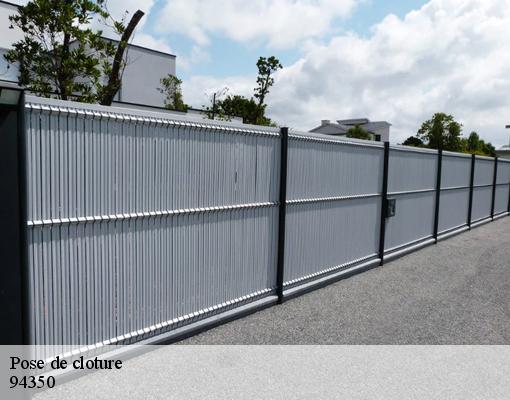 Pose de cloture 94350