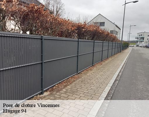 Pose de cloture 94300