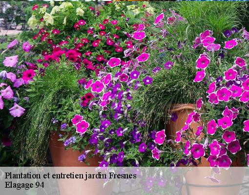 Plantation et entretien jardin  fresnes-94260 Elagage 94
