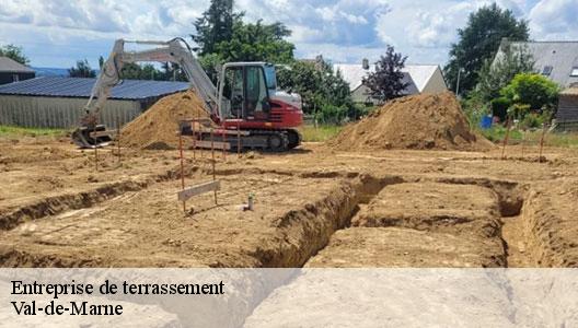 Entreprise de terrassement Val-de-Marne 
